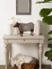 CHICKEN WIRE COW SCULPTURE