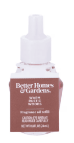 Better Homes & Gardens Aroma Accents Oil Refill 24 mL, Warm Rustic Woods