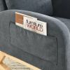 27.6" Modern Accent High Backrest Rocking