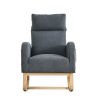 27.6" Modern Accent High Backrest Rocking