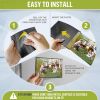 10 Pack 5x7 inch Magnetic Picture Frames for Refrigerator