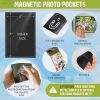 10 Pack 5x7 inch Magnetic Picture Frames for Refrigerator