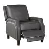 Push Back Reclining Chair Transitional  Self-Reclining