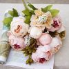 1pc, Realistic Peony Silk Flowers
