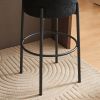 30" Tall, Round High Bar Stools, Set of 2 -