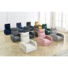 27.6"W Modern Accent High Backrest Lounge Arm Rocking Chair