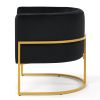 Upholstered Velvet Accent Chair