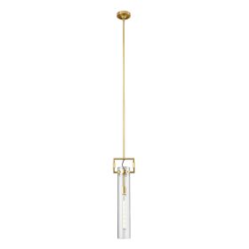 Zeus Crystal & Gold LED 1 light Pendant