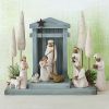 1pc, Nativity Figurine, Nativity Sculpted, Hand-Painted Nativity Figures,