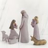 1pc, Nativity Figurine, Nativity Sculpted, Hand-Painted Nativity Figures,