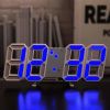 1pc 3D LED Digital Clock;