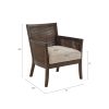 Cane Accent Armchair