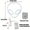 1pc Alien Shape LED Neon Sign