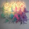 1pc Creative Dream Catcher With LED Lights;