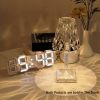 1pc 3D LED Digital Clock;