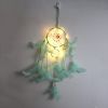1pc Creative Dream Catcher With LED Lights;