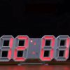 1pc 3D LED Digital Clock;