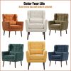 Modern Accent Chair Upholstered Foam Filled Living Room Chairs
