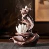 1pc Reversible Lotus Floral Aromatherapy Furnace