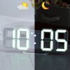 1pc 3D LED Digital Clock;
