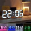 1pc 3D LED Digital Clock;