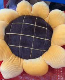 Bed and Breakfast Cushion Small Daisy Petal Cushion (Option: Sunflower-50cm)