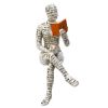 Scandinavian Modern Style; Resin Statue Of Woman Reading;