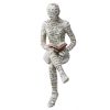 Scandinavian Modern Style; Resin Statue Of Woman Reading;