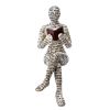 Scandinavian Modern Style; Resin Statue Of Woman Reading;